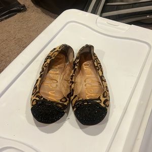 Sam Edelman Animal Print Ballet Slippers